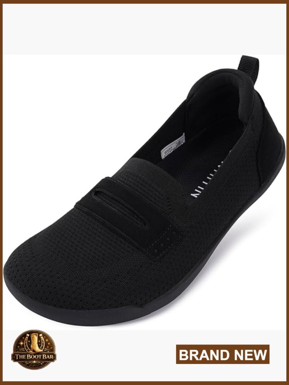 Slip On Penny Loafers Wide Width Barefoot Flats Breathable Knit